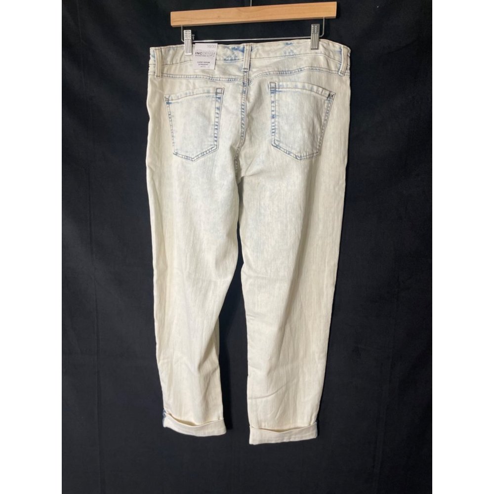 INC Denim Mid Rise Straight - Picture 12 of 12